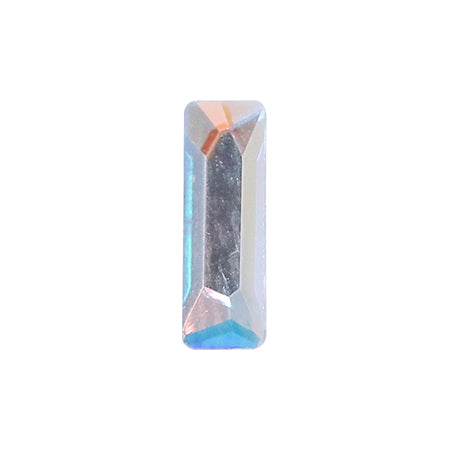 AURORA Flatback Cosmic Baguette Crystal AB (Aurora) 4P 8mm*2.6mm