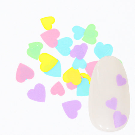 SHAREYDVA heart hologram CandyPastel ver2
