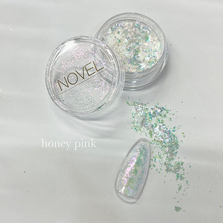 NOVEL Fancy Aurora Flake (Honey Pink) 0.3g