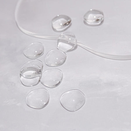 SHAREYDVA Glasschart Clear Beads Wave 1 20P
