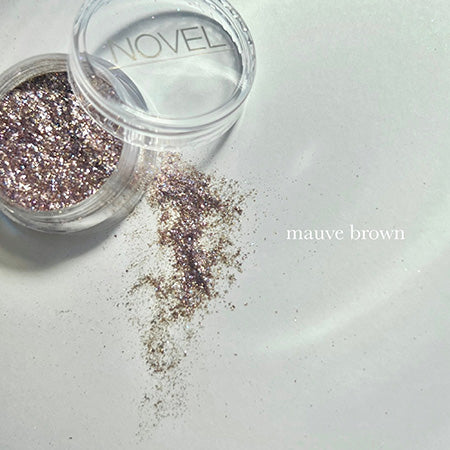 NOVEL ◆Soffy Powder Glitter (Mauve Brown) 0.9g
