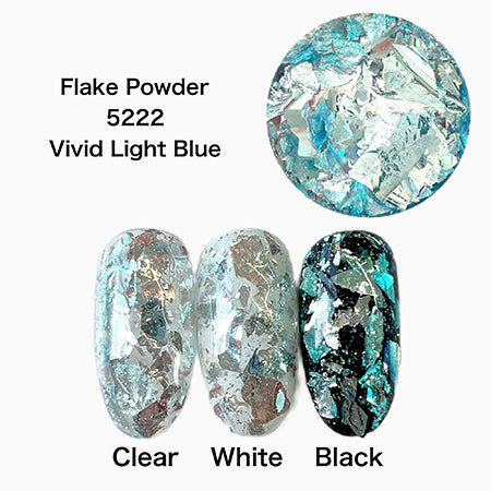 NFS Twinkle Mist Flake Powder Vivid Light Blue 0.15g