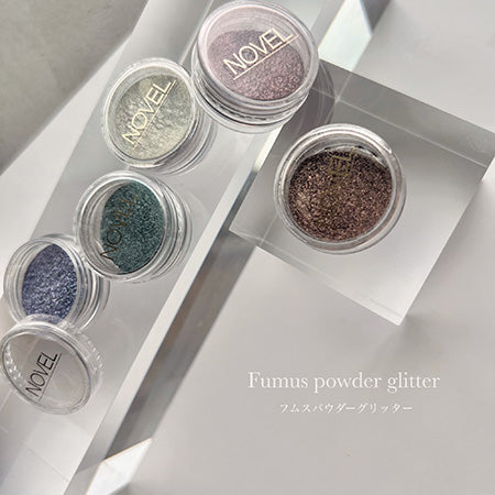 NOVEL ◆Fumus Powder Glitter Dark Purple 0.8g