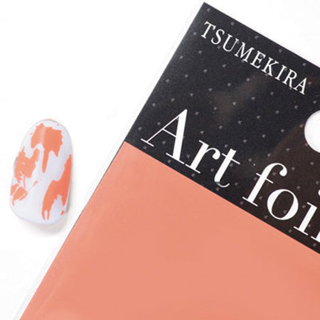 Tsumekira x Fumi Select Paper Foil Creamy Peach AF-FUM-020