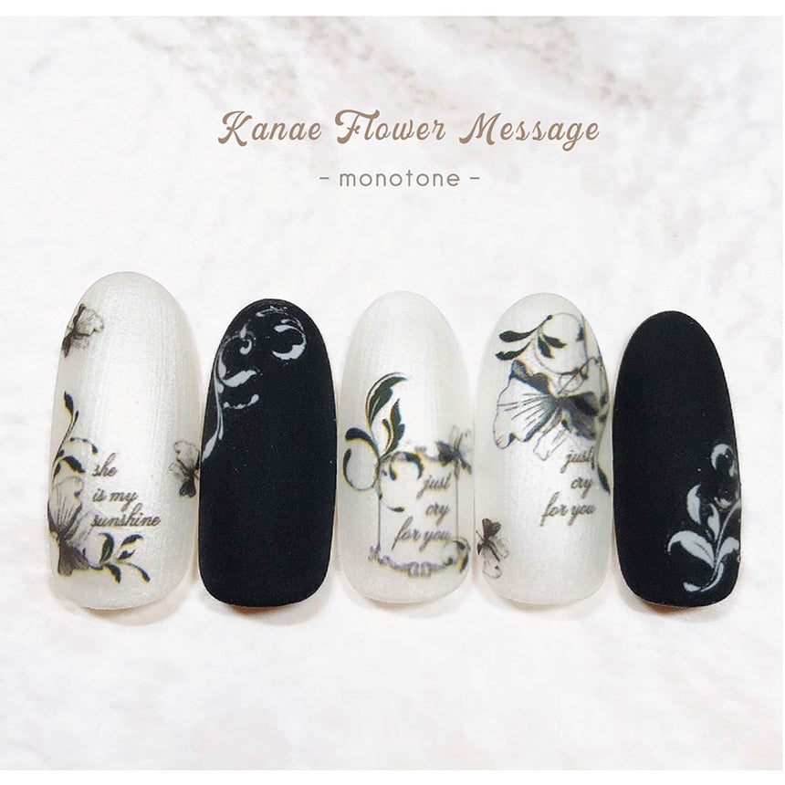 Sha-Nail Pro Kanae Flower Message Monotone KANAE-003