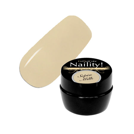 Naility Gel Nail Color 389 Sepia milk 4g