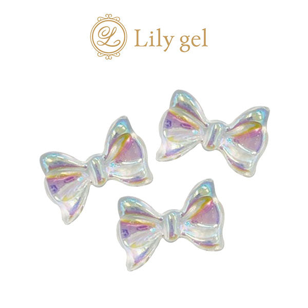 Lily Gel Aurora Ribbon Parts  Clear 12P