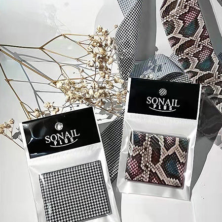 SONAIL Python Animal Design Nail Foil  MEG000129