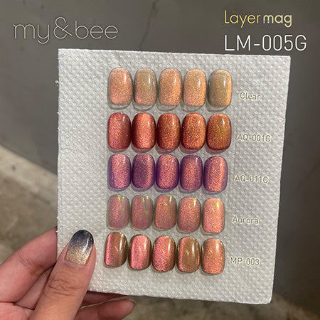 My Bee Layer Mug Set A (5 colors) LM-SA 8ml×5