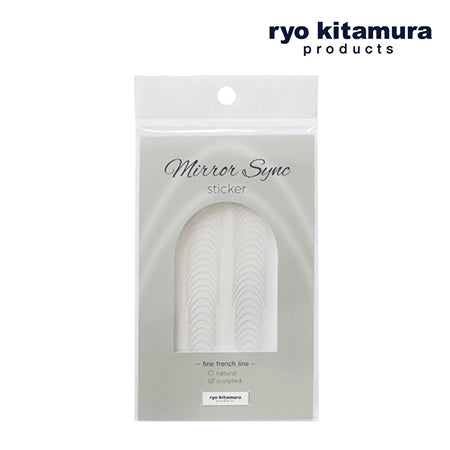 Ryokitamura product Mirror Sync Sticker #02 Fine French Line