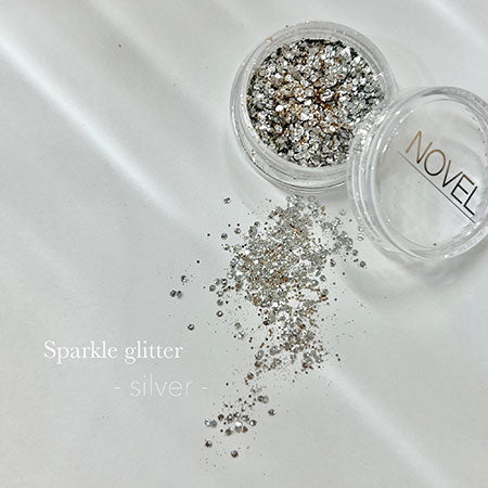 NOVEL Sparkle Glitter Silver