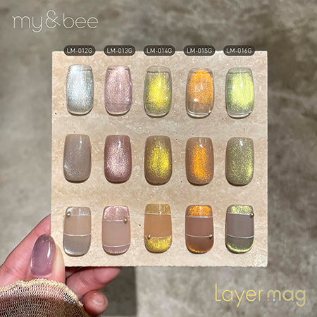 My Bee Layer Mug Set C (012-016/5 colors) 8ml x 5 colors