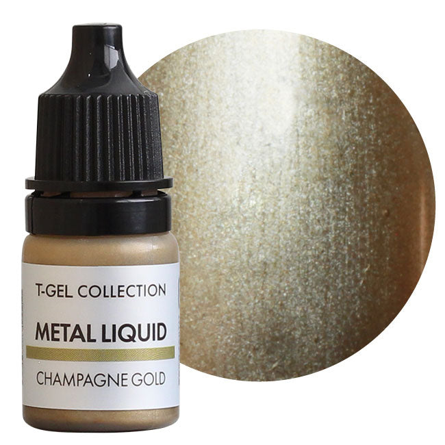 T-GEL COLLECTION Metal Liquid Champagne Gold 3g