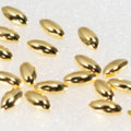 SHAREYDVA Metal Studs Leaf Gold 1mmx2mm 100P
