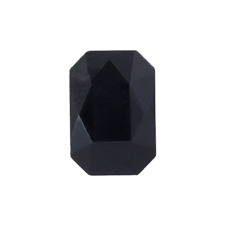 AURORA Flatback Octagon Jet 8mm*5.5mm