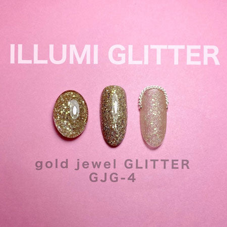 S Mint Illumi Glitter Gold Jewel Glitter