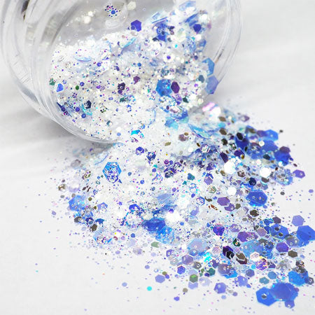 S Mint Illumi Glitter Sapphire HOLOGRAM