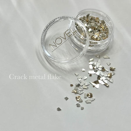 NOVEL Crack Metal Flake