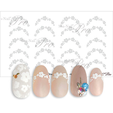 Sha-Nail Plus 【French】 Florette White FR-FLT02