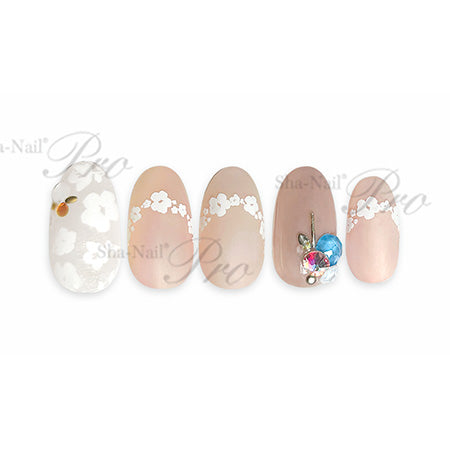 Sha-Nail Plus 【French】 Florette White FR-FLT02