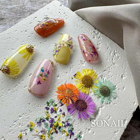 SONAIL Dried Flower Nail Pop Color Spring