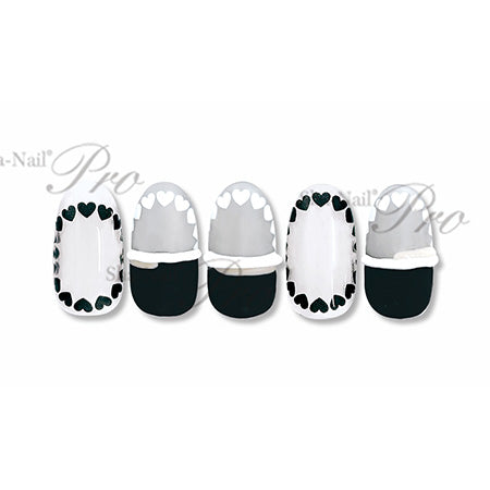 Sha-Nail Plus [French] Heart White