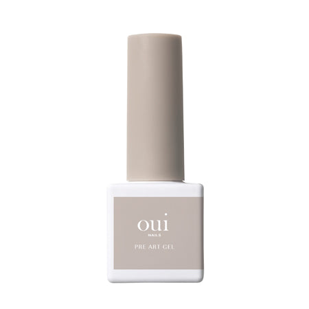 Oui Nails Pre-art Gel Brush: Long Square 8g