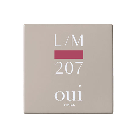 Oui Nails ◆ Color gel LM207 Rouge Grena 4g