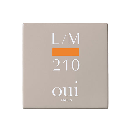 Oui Nails ◆ Color Gel LM210 Orange Poppy 4g