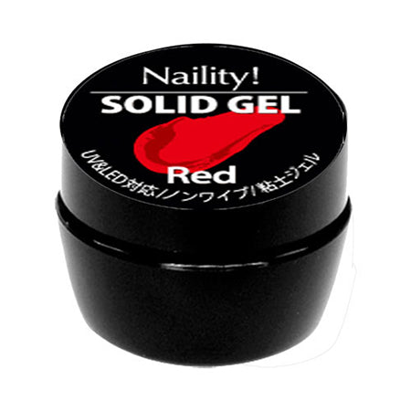 Naility! Solid Gel Red 4g