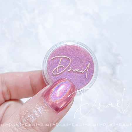 D.nail Dubby Mirror Powder Fine Aurora Pink 0.5g