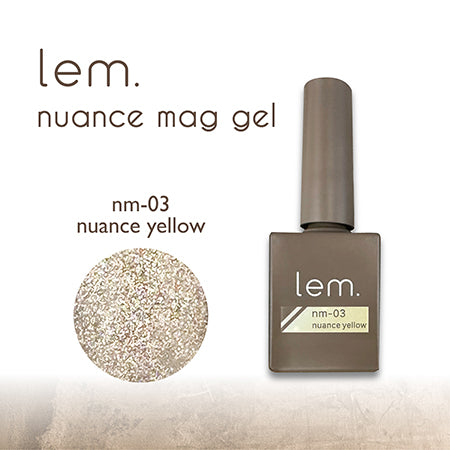 lem. nuance mug gel nm-03 nuance yellow