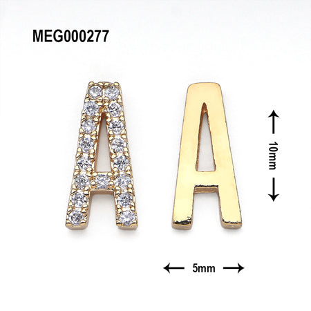 SONAIL×MEG Alphabet Gold & Stone Bijou A set MEG000277