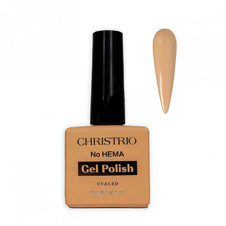 CHRISTRIO Gel Polish #18 Peach creamsicle 15ml