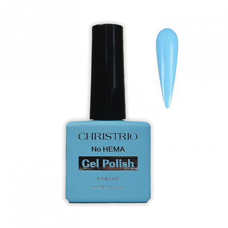 CHRISTRIO Gel Polish #34 Frozen Blue15ml