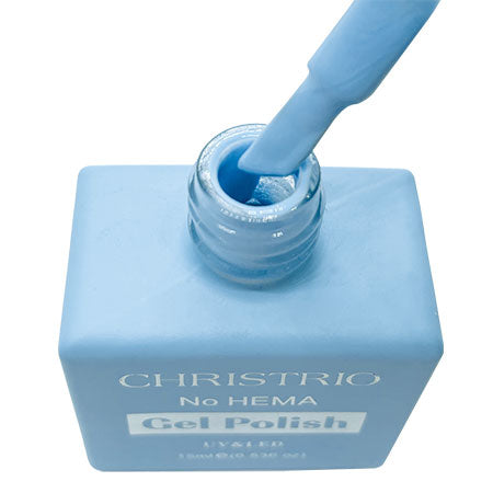 CHRISTRIO Gel Polish #34 Frozen Blue15ml