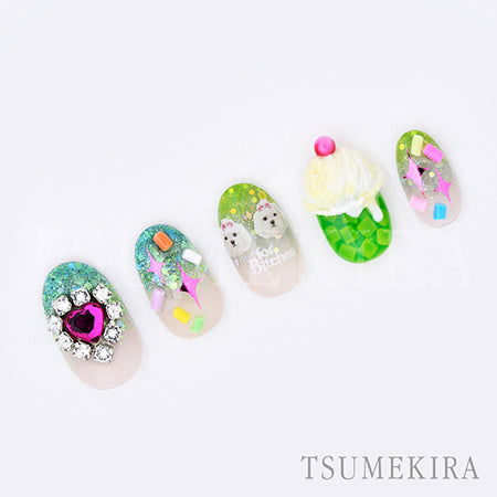 Tsumekira KAI produce Ｓｐａｒｋｌｙ　Mｅｔａｌｌｉｃ　Pｉｎｋ