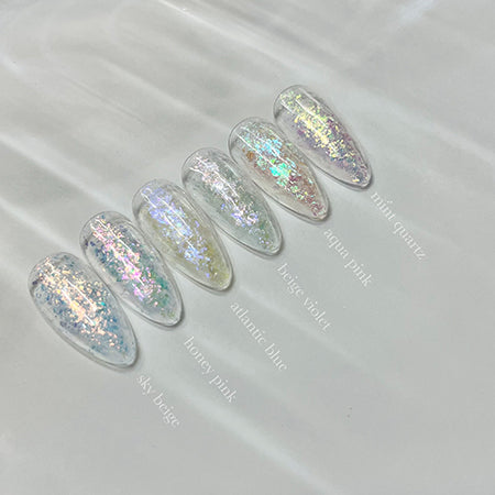 NOVEL Fancy Aurora Flake (Mint Quartz) 0.2g