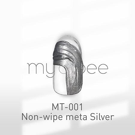 My Bee Color Gel MT-001 non-wipe meta silver