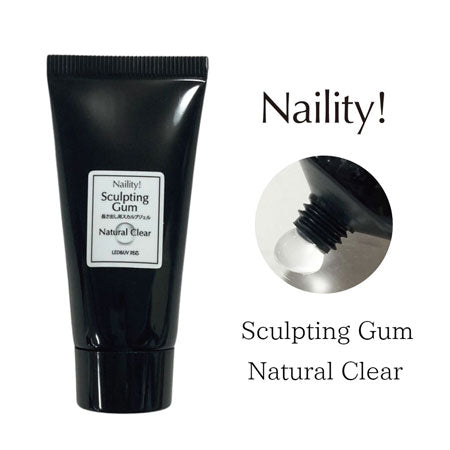 Naility! Sculpting gum natural clear