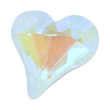 MATIERE Glass Stone Asymmetric Heart(3DB) Aurora Pale Blue 3ＰＣＳ