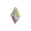 AURORA Flat Back Diamond Shape Crystal AB (Aurora) 5mm x 3mm