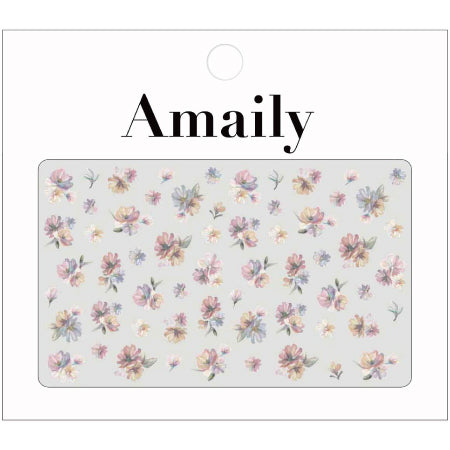 Amaily Nail Sticker NO. 3-40 Artistic Flower