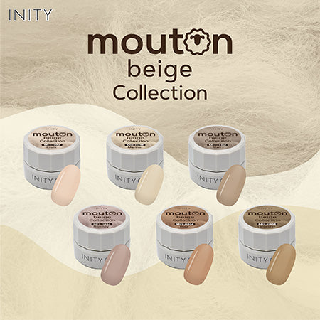 inity High End Color Mouton Beige Collection MO-01M Kuroi 3g