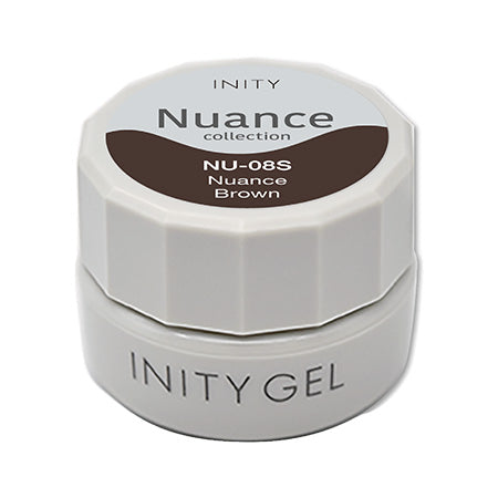 inity High End Color Nuance collection NU-08S Nuance Brown  3g