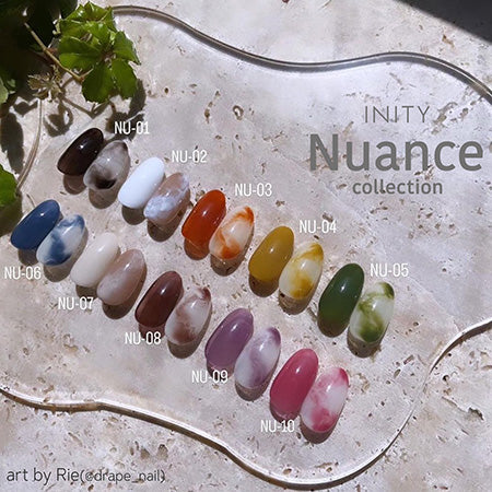 inity High End Color Nuance collection NU-03S Nuance Coral 3g