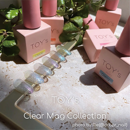 TOY's × INITY Clear Mug Collection T-CM01 Clear pink