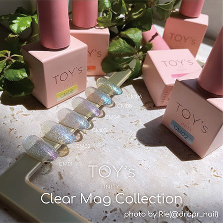 TOY's × INITY Clear Mug Collection T-CM02 Clear Blue