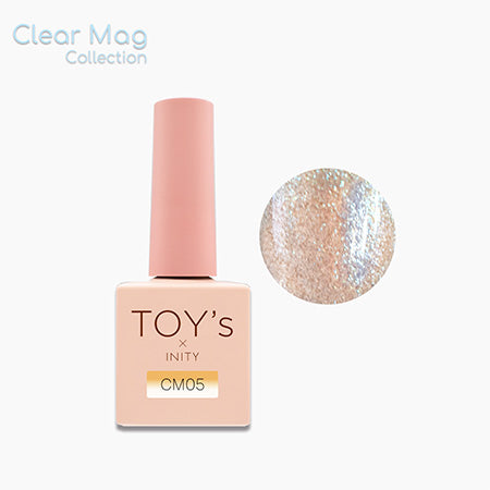 TOY's × INITY Clear Mug Collection T-CM05 Clear orange