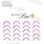 Sha-Nail Plus [French] Alphabet Color Line Purple